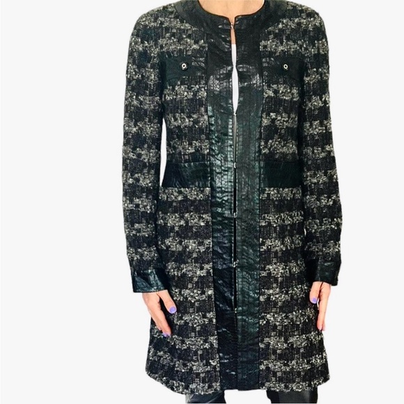 TORY BURCH edalene Wool Tweed Coat EUC - Picture 1 of 12